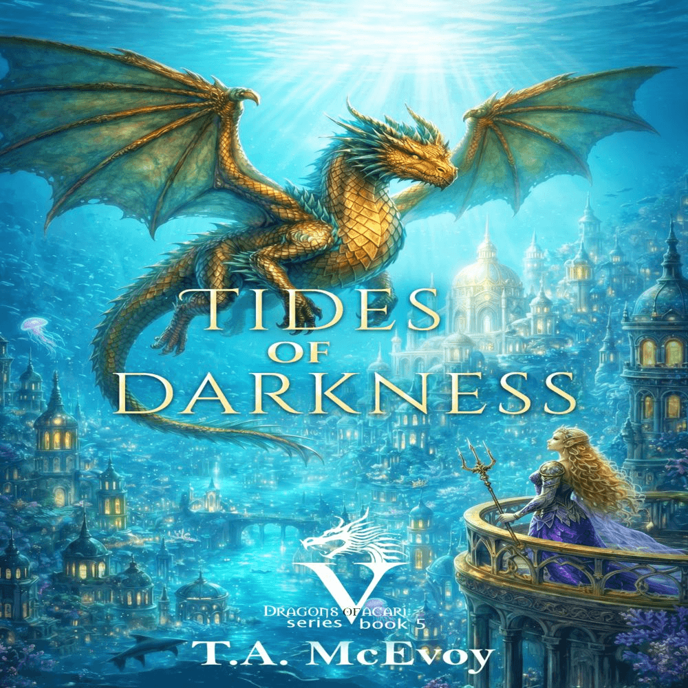 Tides of Darkness (Dragons of Vacari #5)