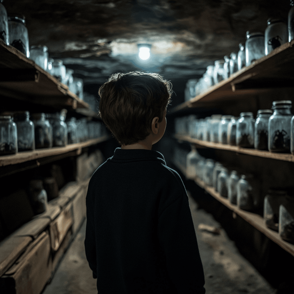 Rattleclink the Spider Jars - a short horror story