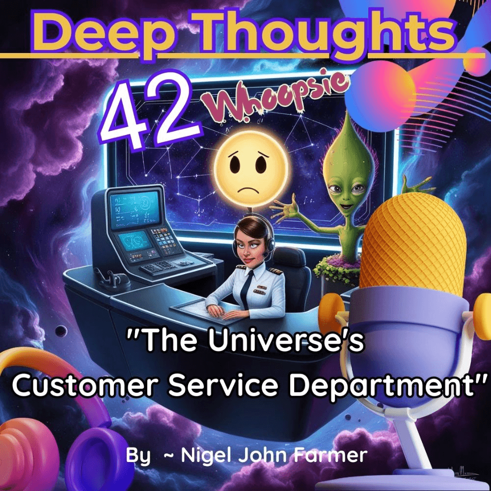 Deep Thoughts 42 Whoopsie ~ The Universe's Department of Everything