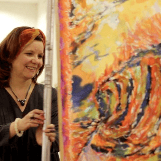 The flow - Poetry of a female Painter