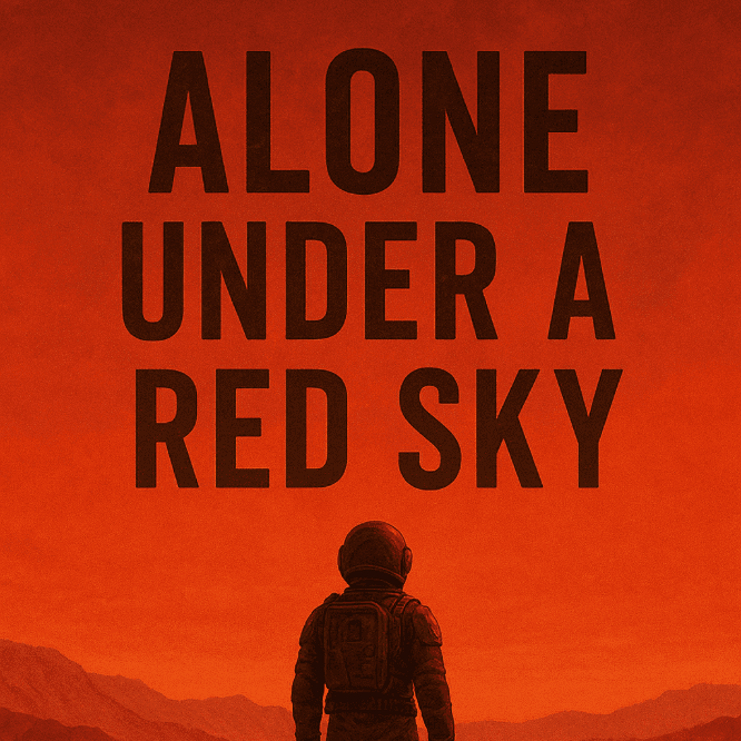 Alone under a red sky