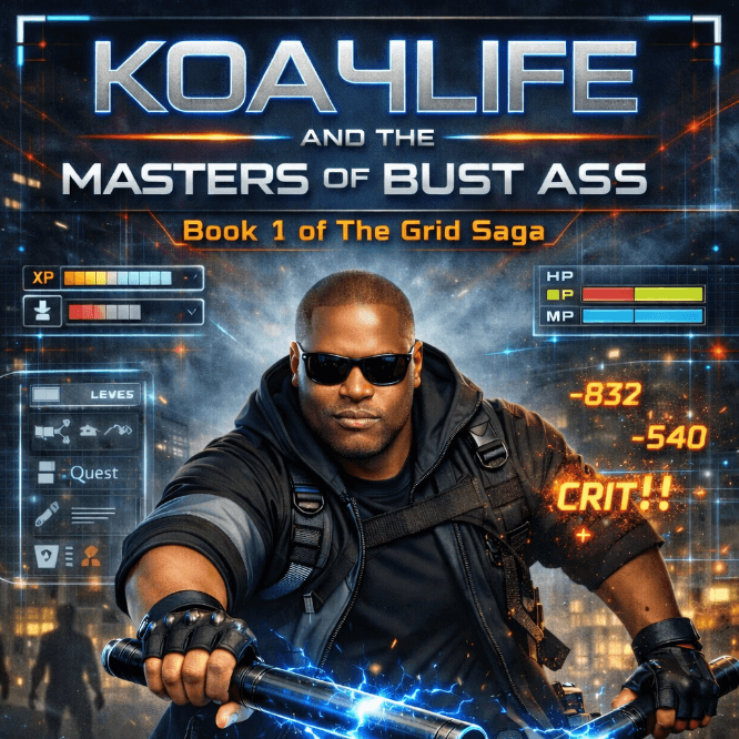 KOA4LIFE AND THE MASTERS OF BUST ASS Book 1 of The Grid Saga